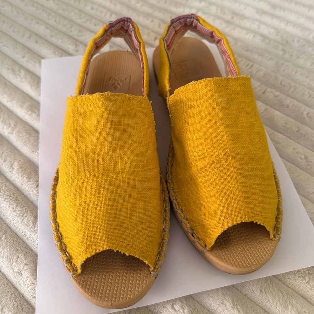 REEF ESCAPE SLING SANDLE SHOE - YELLOW SIZE 7.5 - Picture 2 of 8